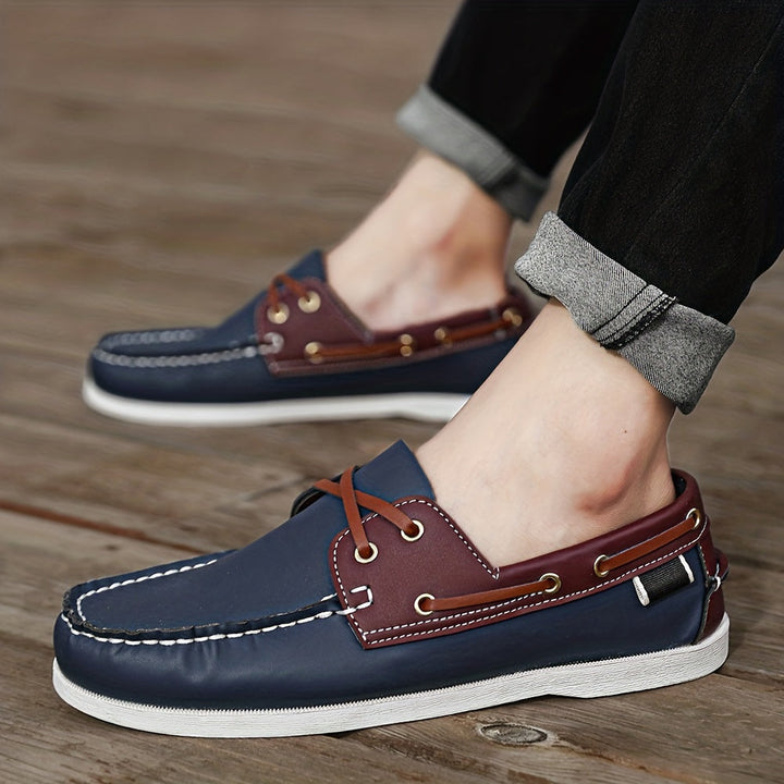 Heren bootschoenen Thijs in bruin, robuust ontwerp, ideaal voor buitenavonturen, sterke grip en breed comfort.