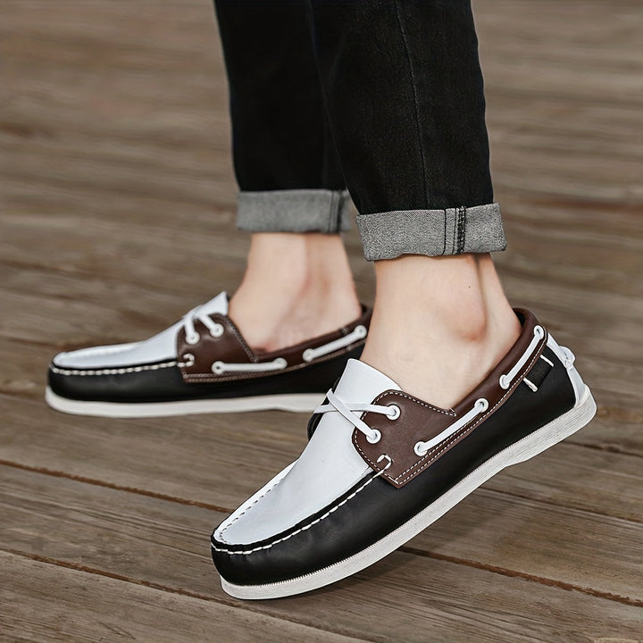 Heren bootschoenen Thijs in bruin, robuust ontwerp, ideaal voor buitenavonturen, sterke grip en breed comfort.