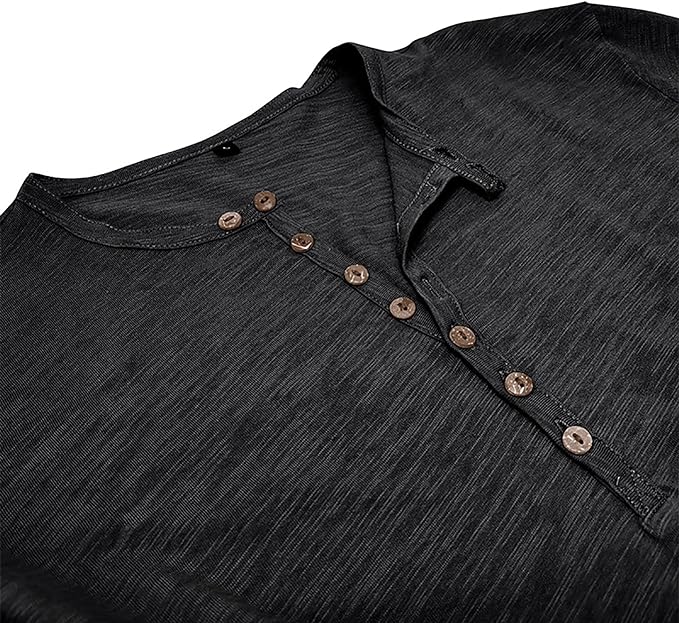 Casual katoenen T-shirt voor heren, losse pasvorm, in blauw, donkergroen, zwart, wit, ademend, modieus.