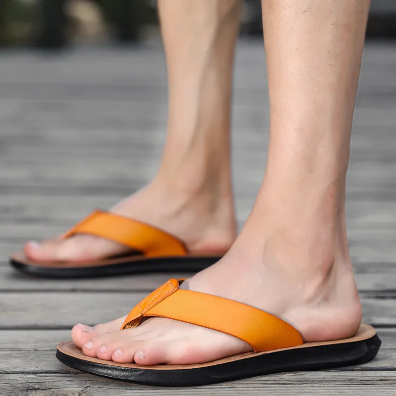 Heren flip-flops, comfortabel en stijlvol, perfecte sandalen voor de zomer, gemaakt van robuust materiaal, licht en ademend.