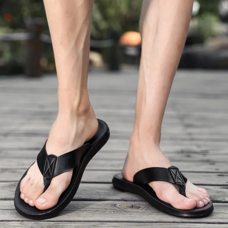 Heren flip-flops, comfortabel en stijlvol, perfecte sandalen voor de zomer, gemaakt van robuust materiaal, licht en ademend.