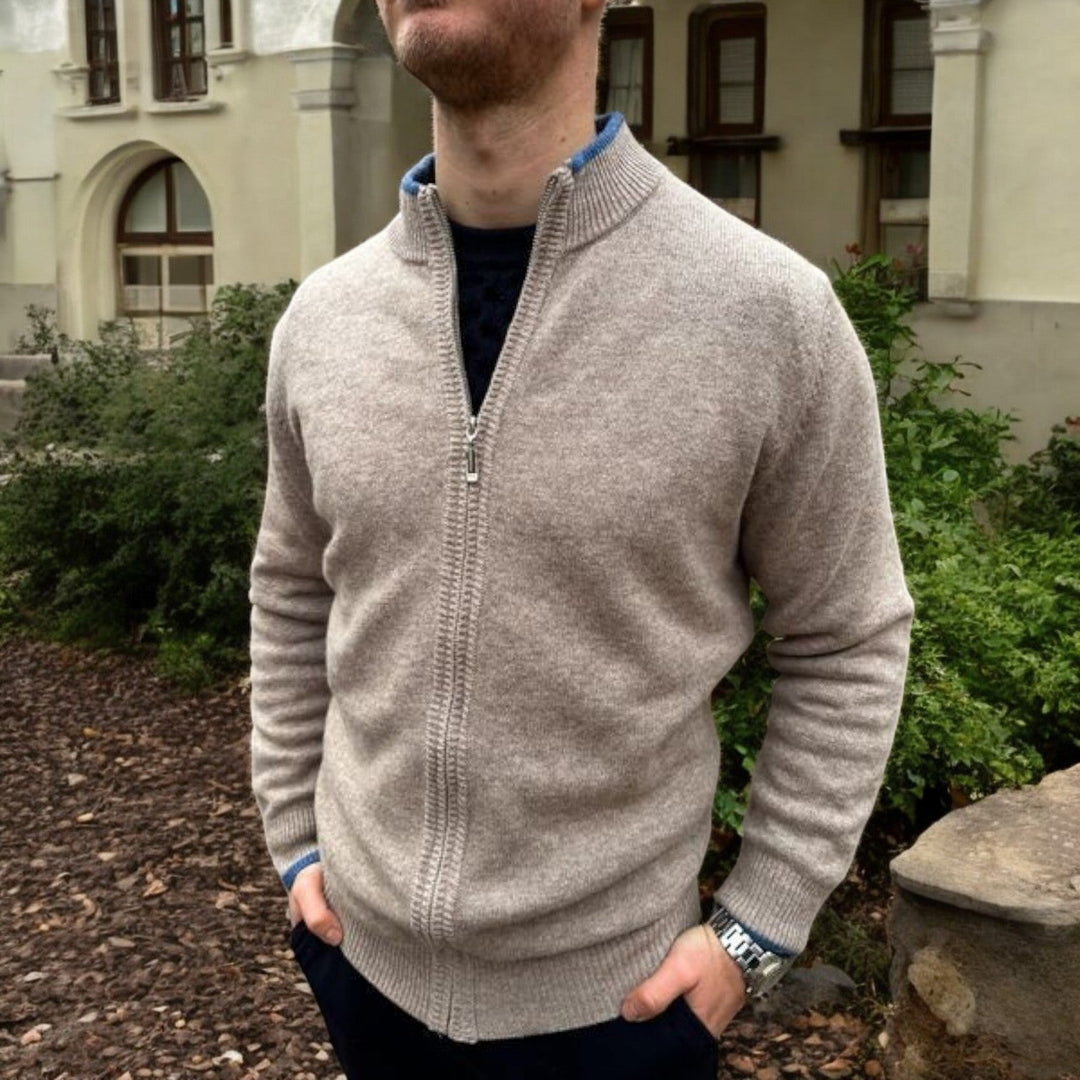 Heren vest gemaakt van duurzame merinowol, ademend en comfortabel.