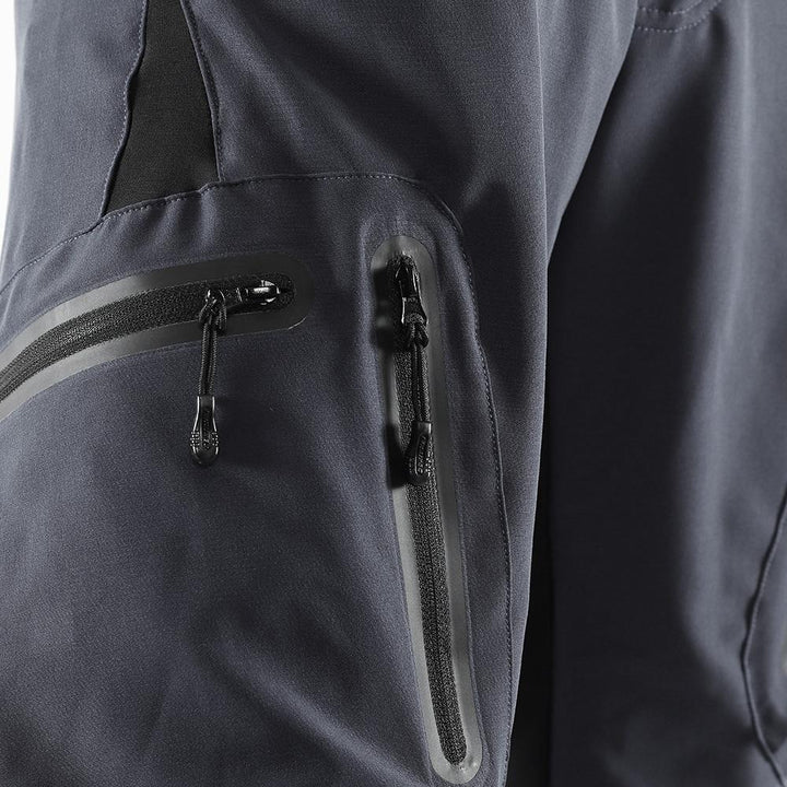 "Herren Outdoor Radhose, atmungsaktiv, elastischer Bund, Reißverschlusstaschen, ideal für Radfahren und Outdoor-Abenteuer."