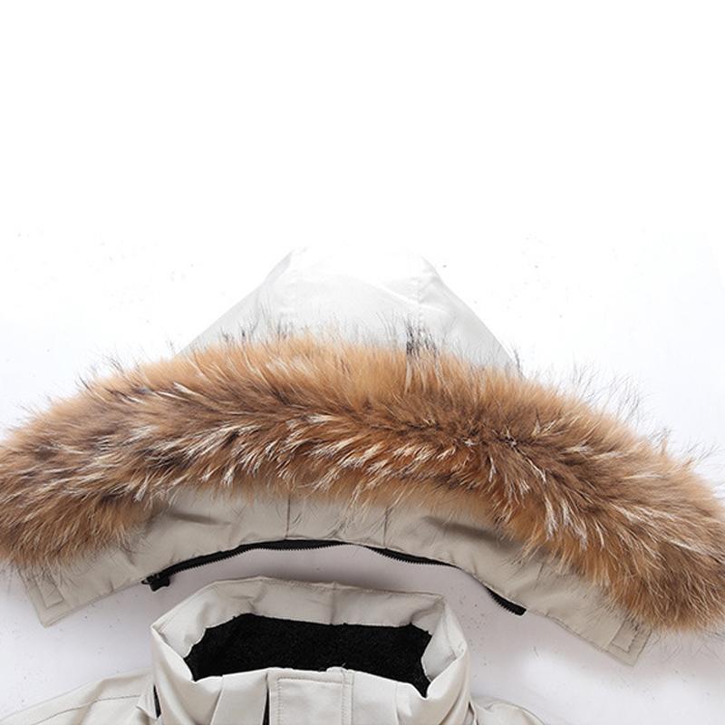 Heren parka-jas, warm en waterdicht, met praktische zakken, middellange snit, ideaal voor wind en regen.