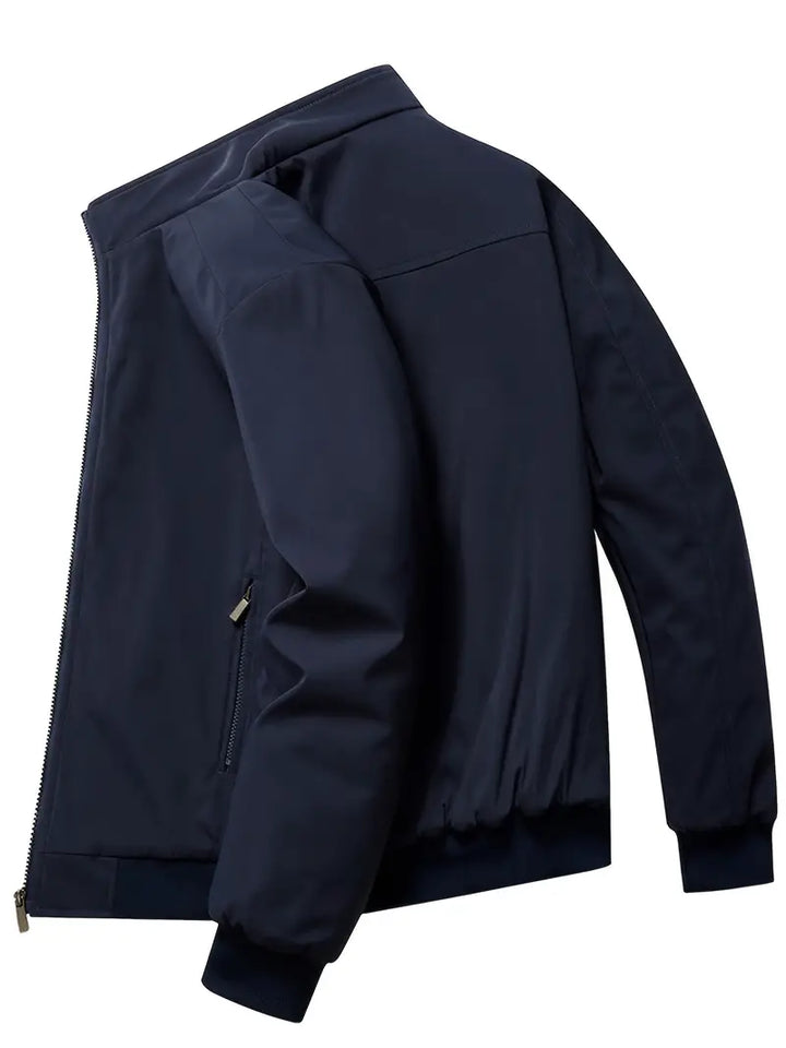 Heren Softshell Jas, wind- en waterafstotend, vooraanzicht, ergonomische pasvorm, modieus, geschikt voor outdoor