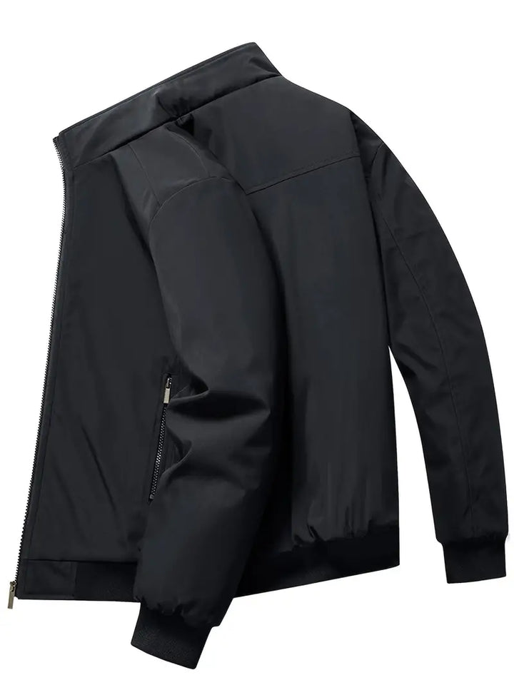 Heren Softshell Jas, wind- en waterafstotend, vooraanzicht, ergonomische pasvorm, modieus, geschikt voor outdoor