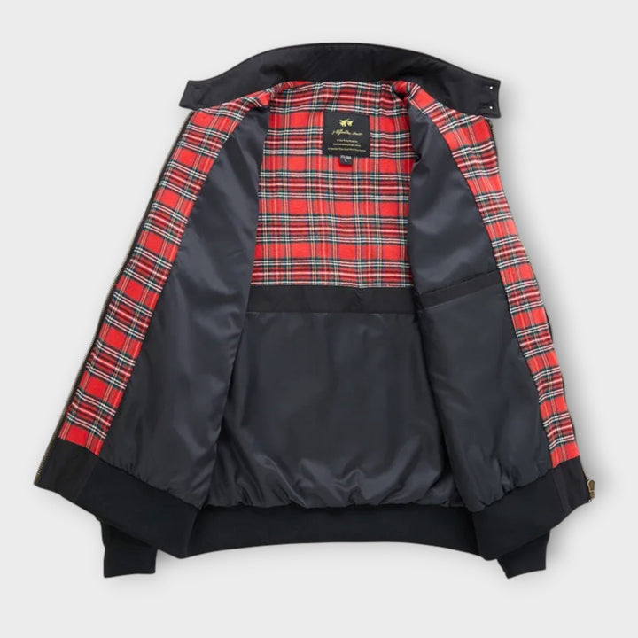 Heren overgangsjas, lichtgewicht, functioneel, in diverse kleuren, met ritssluiting en zakken, voor dagelijks en vrijetijdsgebruik