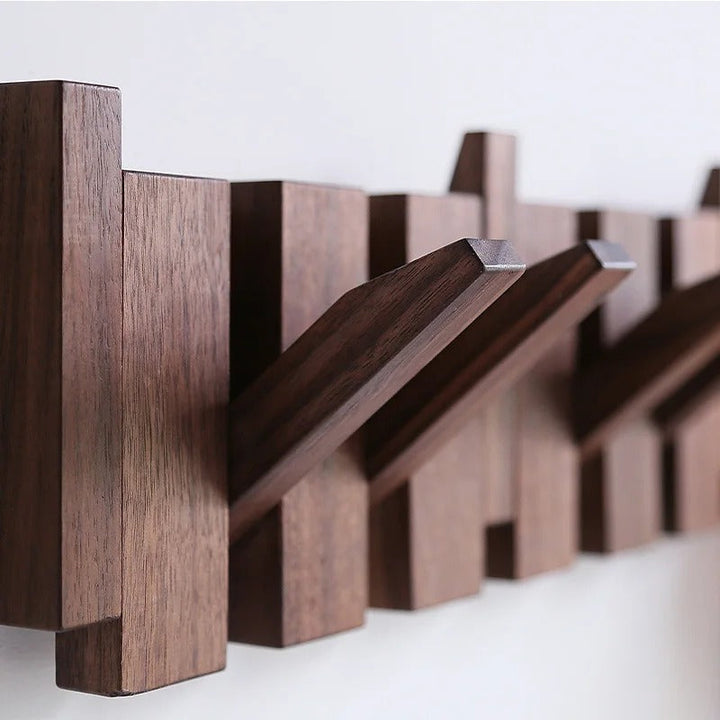Bijzondere piano kapstok van hout, "HarmonyCoat"; voegt een uniek element toe aan je huisdecoratie.