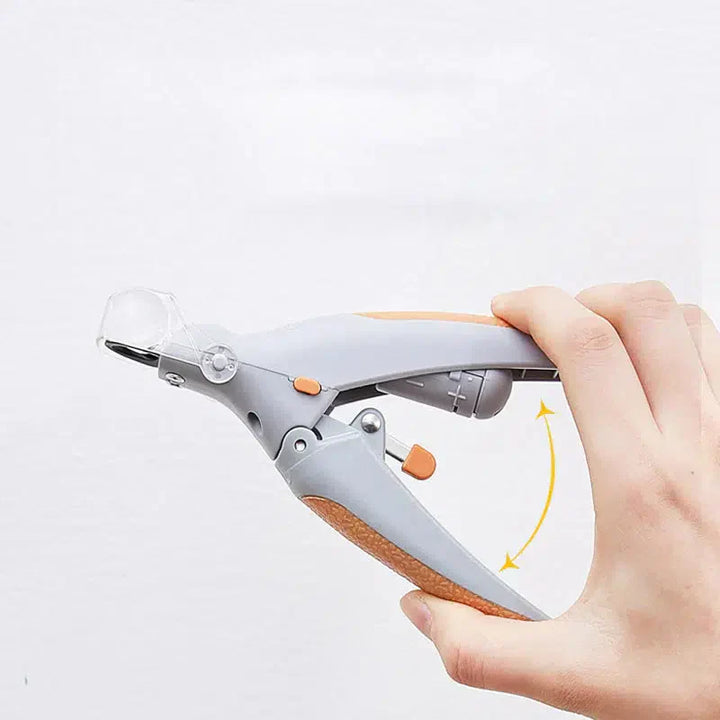 Hondennagelknipper met snelle sensoren, ergonomisch, roestvrijstalen bladen, veilig, pijnloos, comfortabele grip.