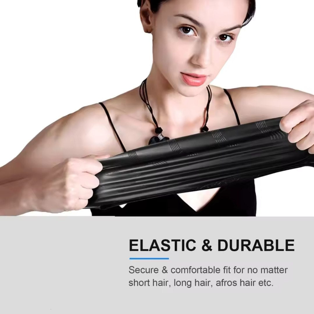 Comfortabele HydroFit zwemcap voor langhaar, waterdicht en met perfecte pasvorm.