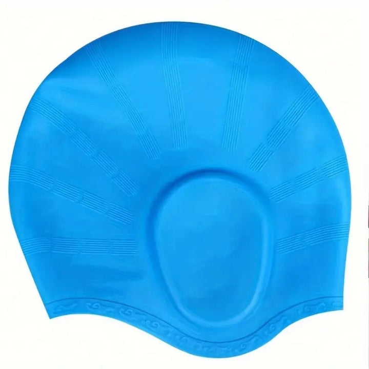 Innovatieve zwemcap met perfecte pasvorm, waterdicht en effectieve oorbescherming voor zwemmen.