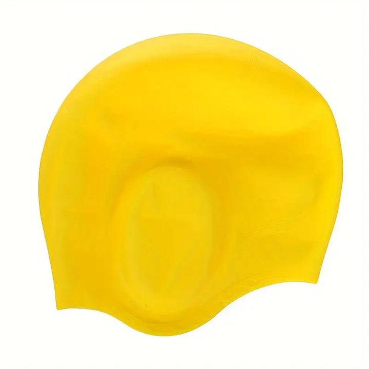 Comfortabele en waterdichte zwemcap met oorbescherming, ideaal voor alle zwemmers, ook met lang haar.