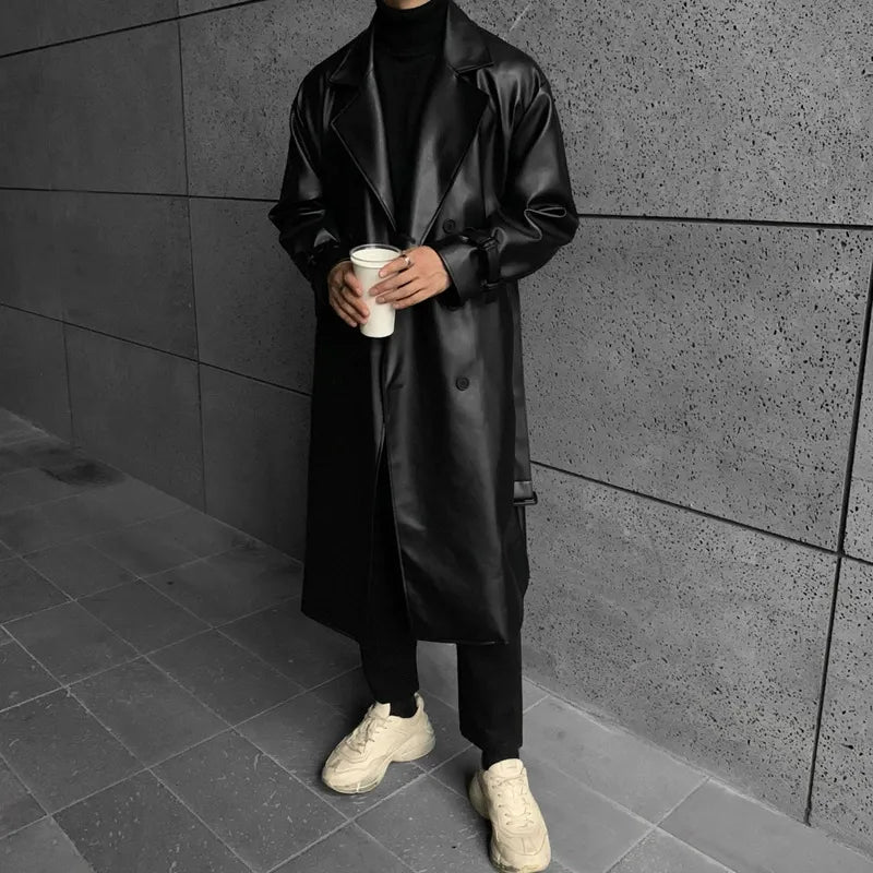 Heren Trenchcoat Knielang - Tijdloze Stijl & Functionaliteit