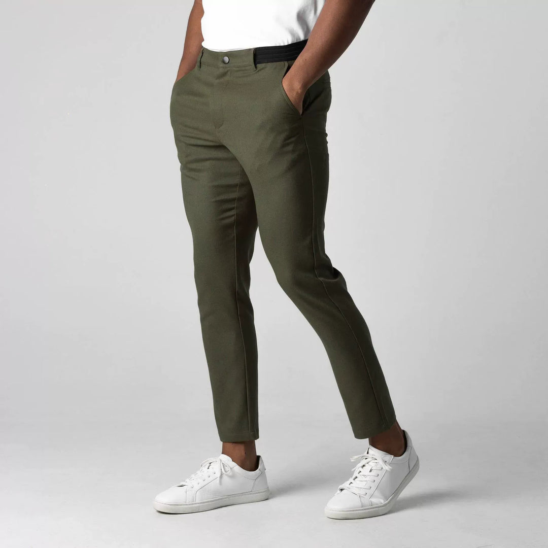 Heren Chino Broek - Stretch - Easy Care | Katoenmix