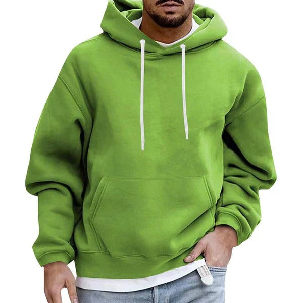 Heren Hoodie - Comfortabele Trui met Zak