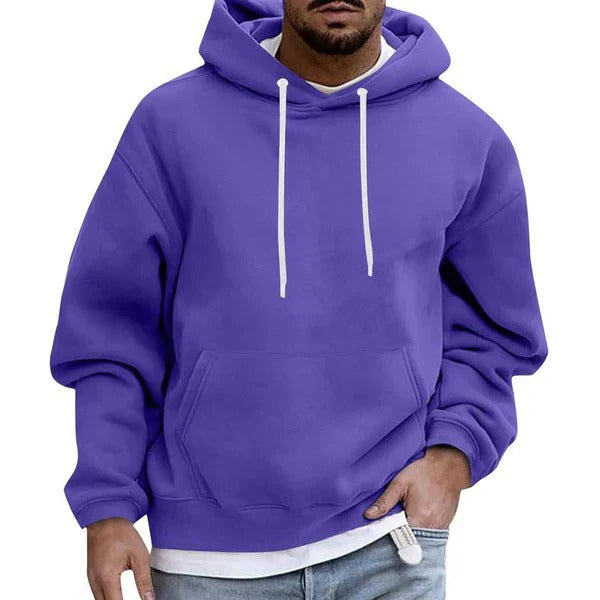 Heren Hoodie - Comfortabele Trui met Zak