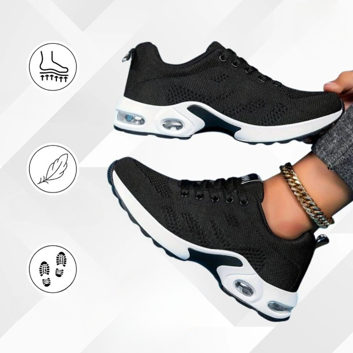 Heren schoenen met ergonomische zool, brede neus, orthopedisch ontwerp, flexibele zool en antislip grip.