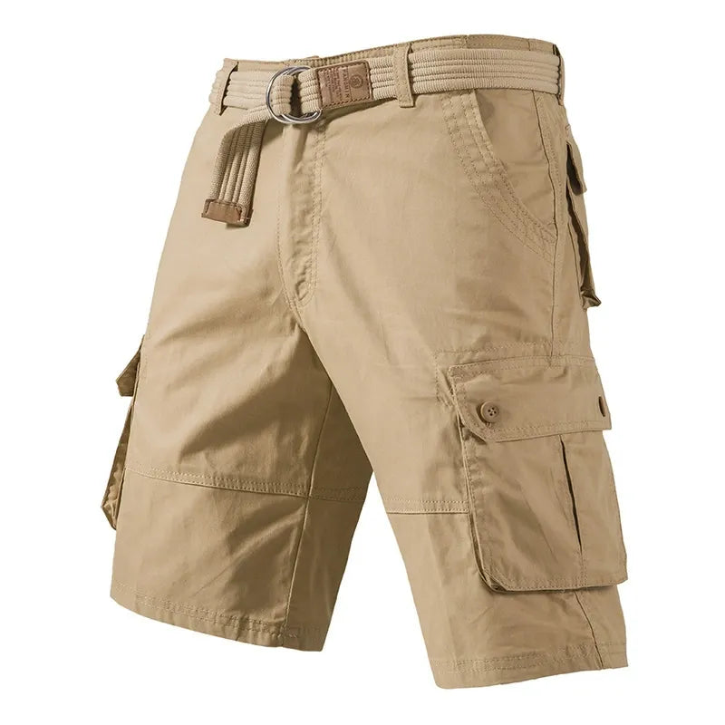 Heren cargo shorts met meerdere zakken van hoge kwaliteit