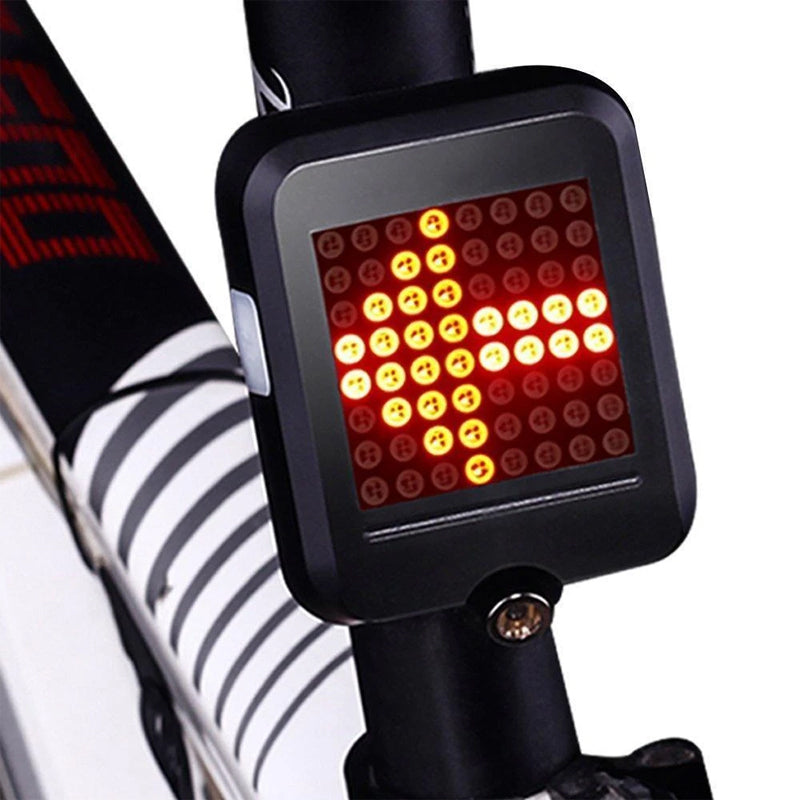 Intelligente LED fietsrichtingaanwijzers met USB-opladen, robuust ontwerp en laserlicht voor maximale zichtbaarheid en veiligheid op de fiets