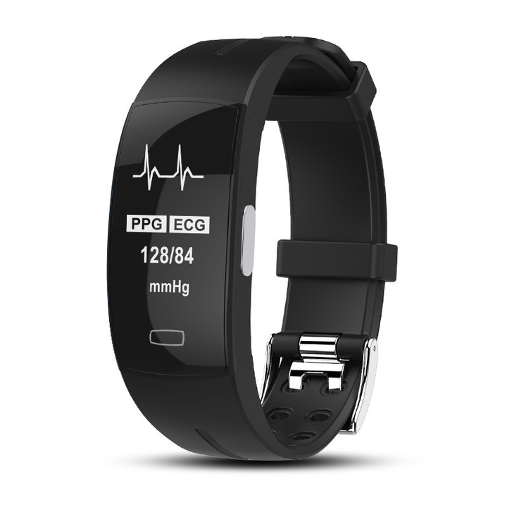 Intelligente unisex smartwatch: bloeddruk- & hartslagmeter, activitytracker, slaapmonitor. Jouw digitale gezondheidsoverzicht.