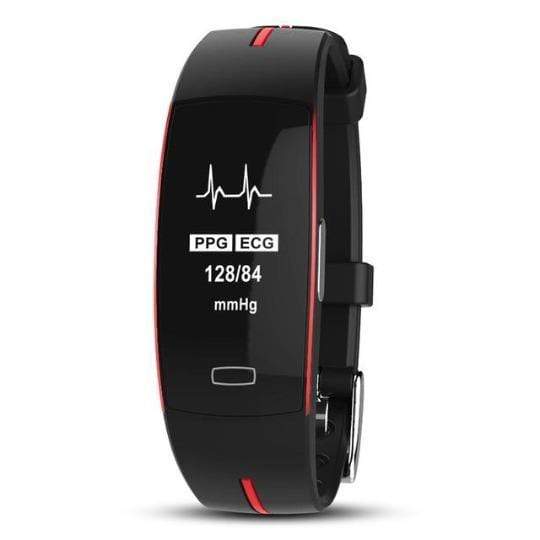 Digitale polsband met bloeddruk- & hartslagmeting. Smartwatch functies, slaap- en activitytracker voor een compleet overzicht.