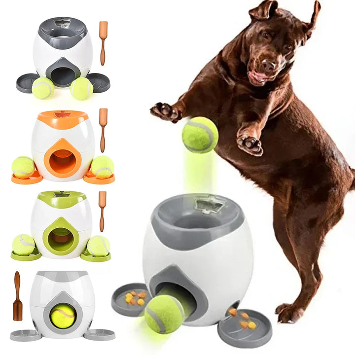Interactieve automatische ballenwerper voor honden; ideaal hondenspeelgoed voor training en activiteit.