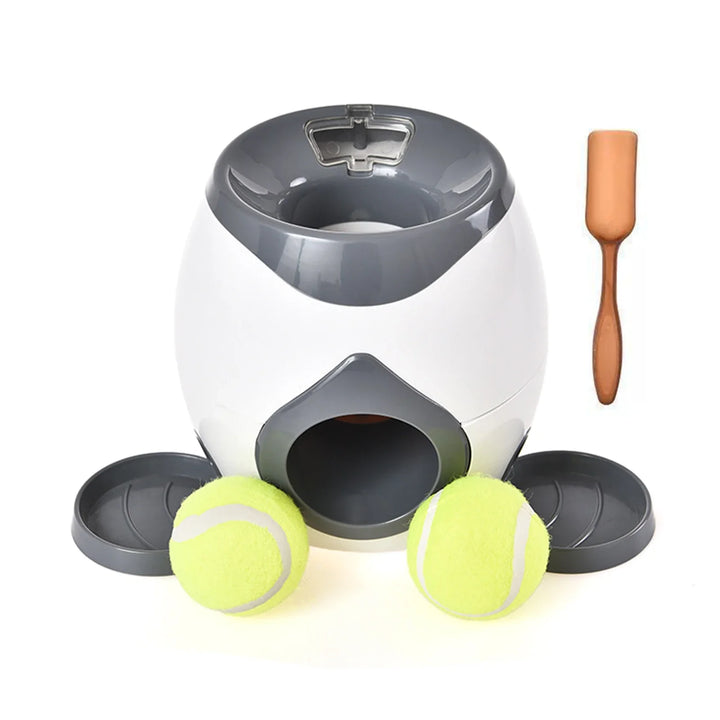 Interactieve automatische ballenwerper, geavanceerd hondenspeelgoed voor energieke honden.