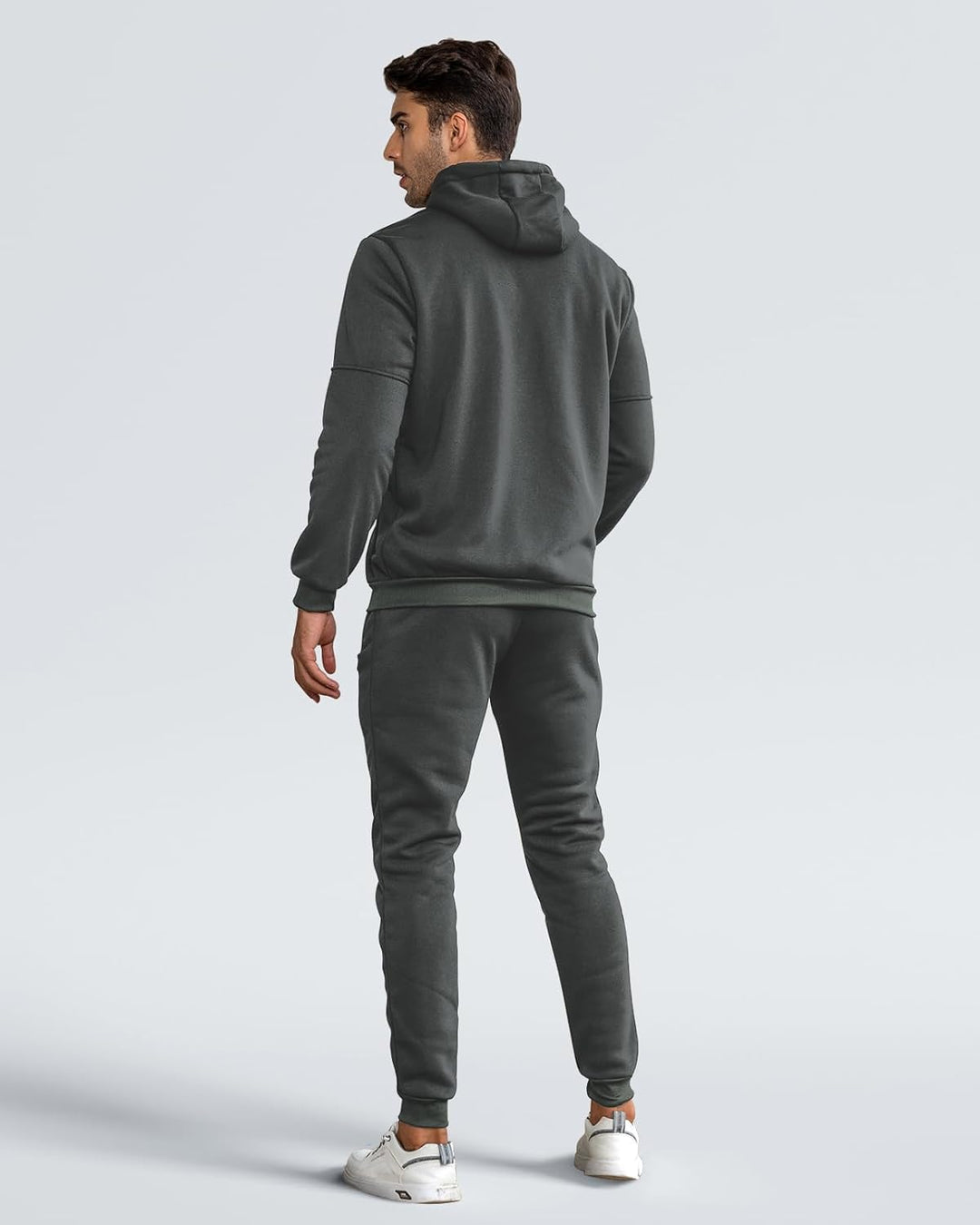 Jamie heren trainingspak van ademend polyester, perfect voor intensieve workouts.