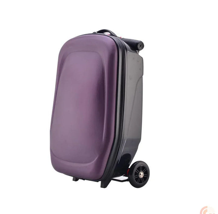 Compacte polycarbonaat jeugd stepkoffer Oslo, gemakkelijk mee te nemen als handbagage.