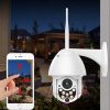 Draadloze HD buitencamera voor Wi-Fi bewaking, compact en weerbestendig, met gebruiksvriendelijk ontwerp voor eenvoudige montage