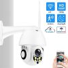 Draadloze HD buitencamera voor Wi-Fi bewaking, compact en weerbestendig, met gebruiksvriendelijk ontwerp voor eenvoudige montage