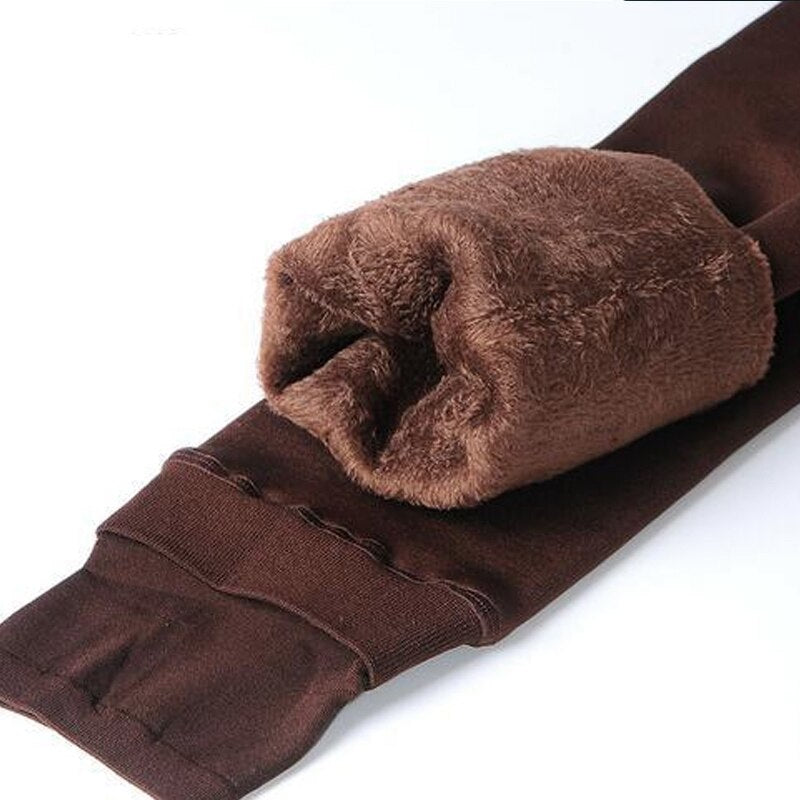 Warme kasjmier winterlegging met zachte fleecevoering, ideaal voor koude dagen.