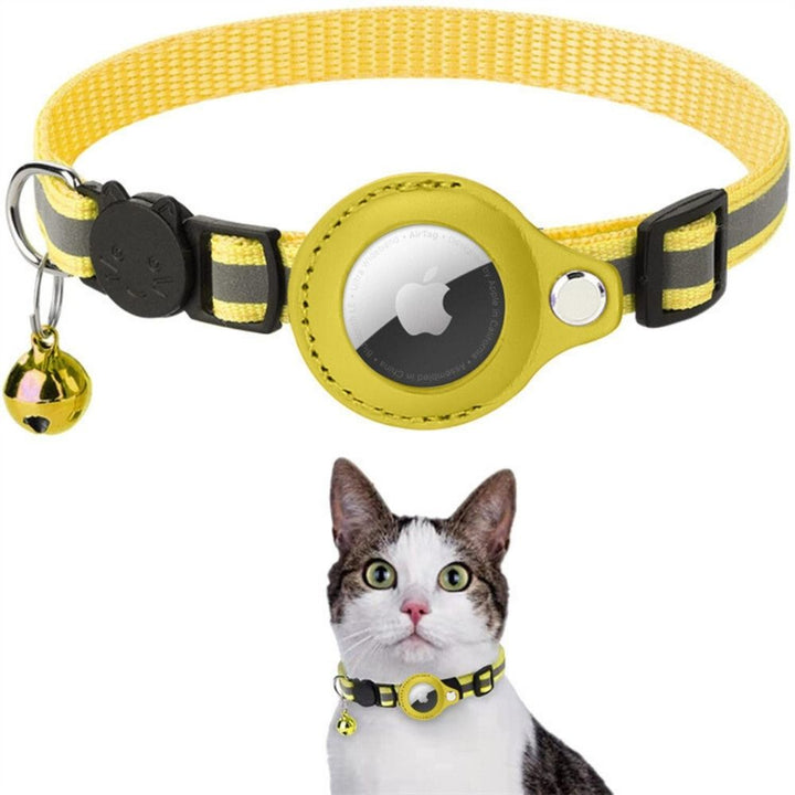 GPS tracker kattenhalsbandje met ontsnappingsveilige sluiting.