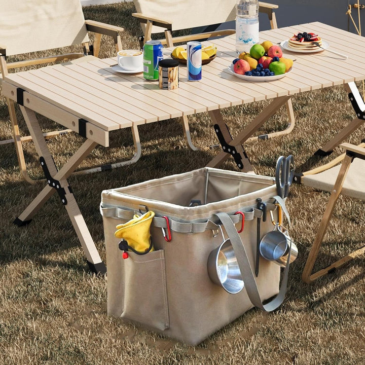 Norvane kampeertas, waterdicht en opvouwbaar voor efficiënte opslag. Ideaal voor reizen en outdoor.
