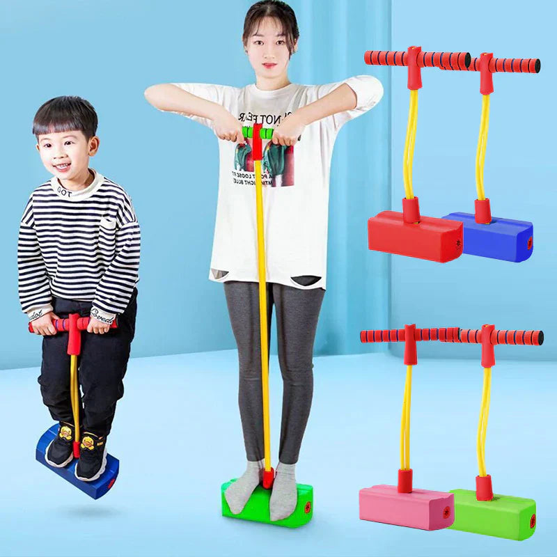 Kinder Springspeelgoed BounceJoy EVA schuim, voor actief springplezier & balanstraining kinderen.