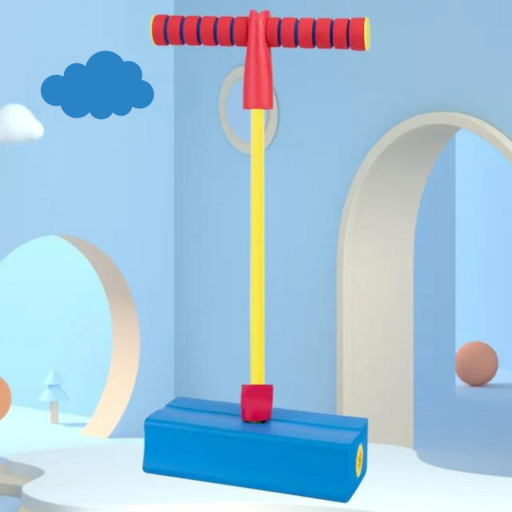 BounceJoy springspeelgoed, duurzaam kinder pogo voor eindeloos springplezier, binnen- & buitenspeelgoed.