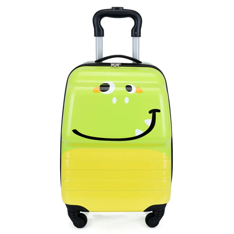 Leuke kinderkoffer met dierenontwerp. Handbagage trolley voor kids, perfect voor elke reis.