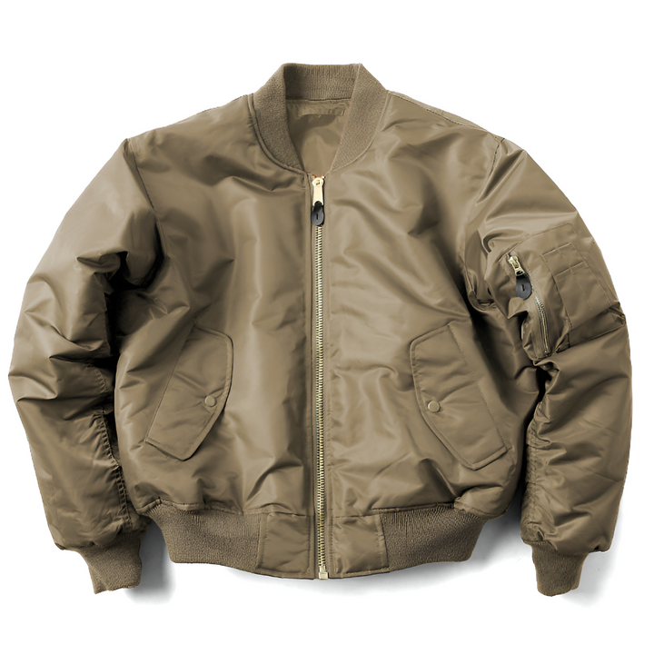 Stijlvol unisex bomberjack, perfect voor een casual look; herenkleding en dameskleding, alle seizoenen.