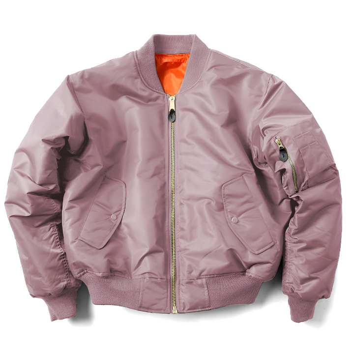 Comfortabel unisex bomberjack; casual buitenkleding voor dagelijks gebruik, stijlvol voor dames/heren.