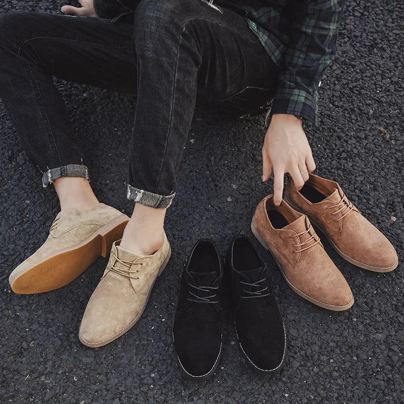 Bruine suède heren Oxford schoenen Sebastian; klassiek ontwerp met moderne comfort voor de moderne man.