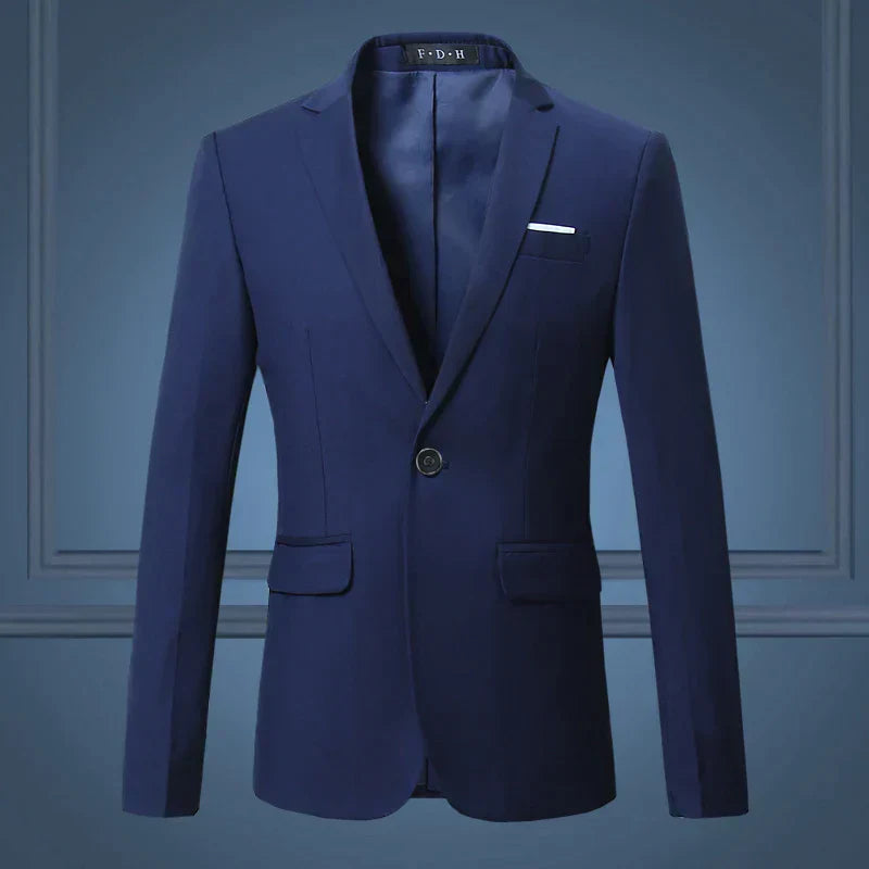 Elegante 'Maxim' heren blazer, klassiek colbert voor zakelijke en formele outfits. Tijdloze herenmode.
