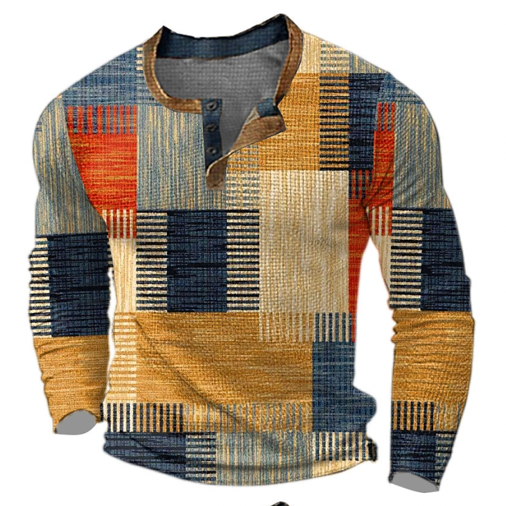 Klassieke warme heren trui Milo, perfect voor winter. Comfortabele pullover met lange mouwen, stijlvolle herenkleding.