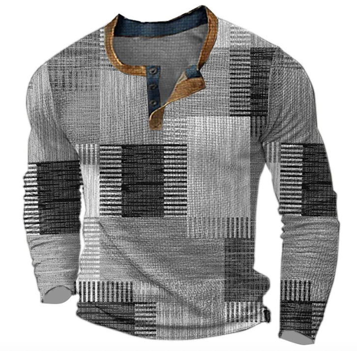 Milo heren trui: een warme, klassieke pullover. Comfortabele lange mouw trui, perfect voor winterse casual herenkleding.