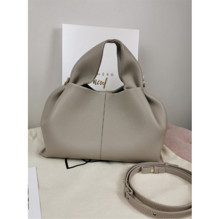 Klassieke dames schoudertas, elegant, ruim, met verstelbare riem, perfect voor dagelijks gebruik in bruin, grijs, lichtgroen