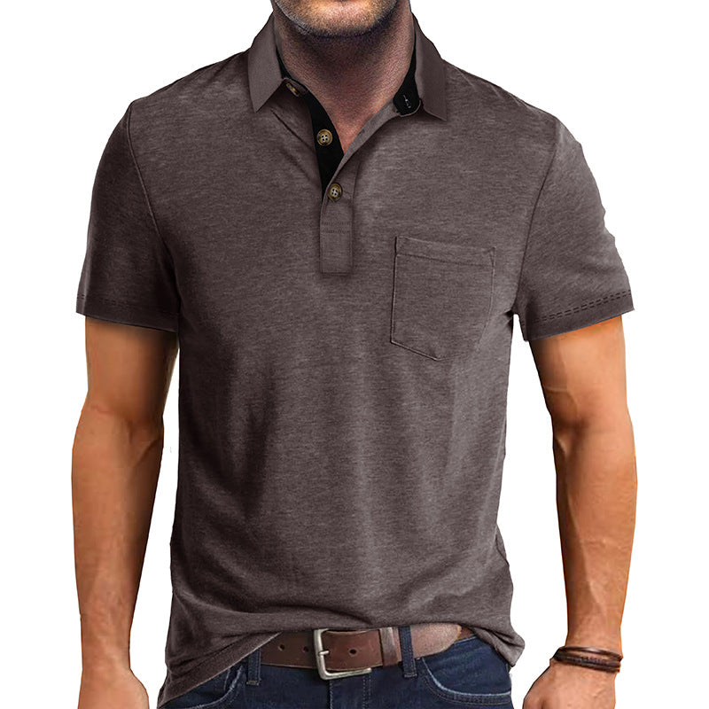 Heren poloshirt met elegante polokraag, gemaakt van hoogwaardige stof voor optimaal comfort.