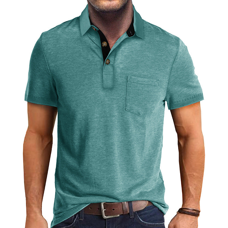 Comfortabel heren poloshirt dat geschikt is voor alle seizoenen.