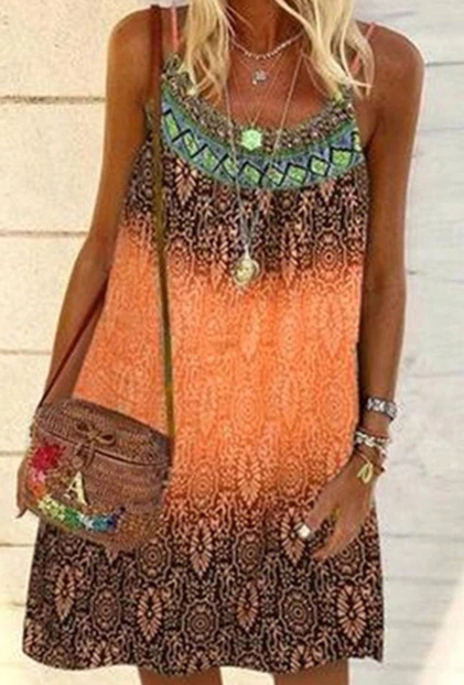 Comfortabele dames zomerjurk SunnyDress™ met losse pasvorm, perfect voor warme dagen en trendy look.