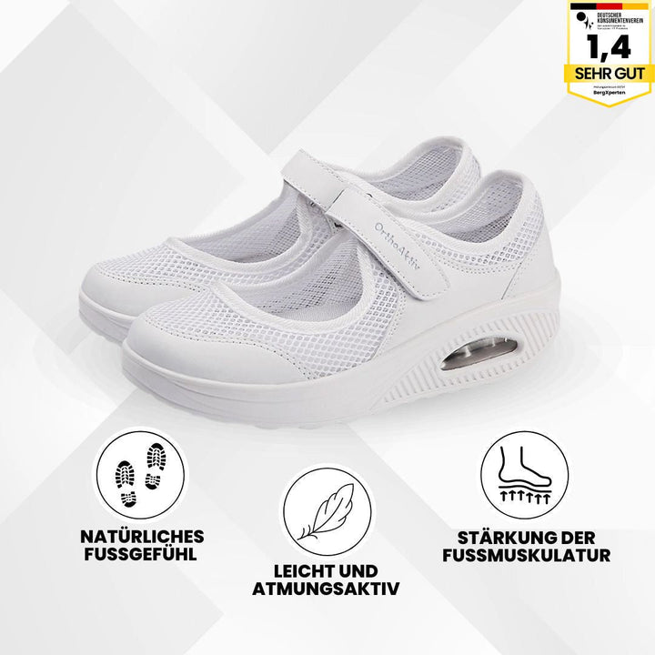 Comfortabele damessandalen, pijnverlichtend, zandkleurig, antislip, flexibel, voor gezonde voeten en optimale ondersteuning.