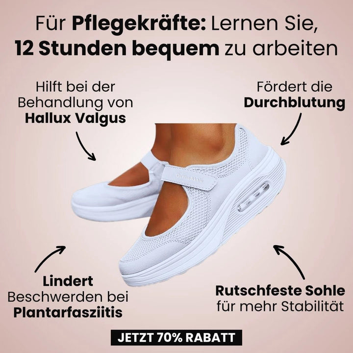 Comfortabele damessandalen, pijnverlichtend, zandkleurig, antislip, flexibel, voor gezonde voeten en optimale ondersteuning.