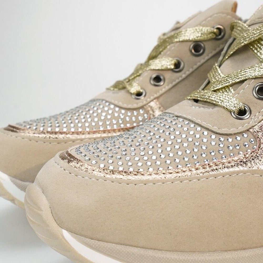 Comfortabele dames sneakers, stijlvol, ademend, antislip, met gedempt voetbed, ideaal voor langdurig comfort.